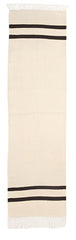 Modern Natural Hemp Beige Kilim 2'6