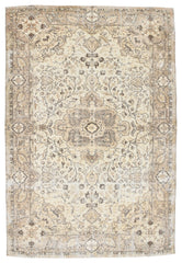 Area Rug - Vintage Floral Neutral 6'6