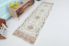 Turkish Vintage Runner Rug 2'7
